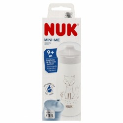 NUK 225324 Kubek Mini ze stali nierdzewnej  300ml LIS