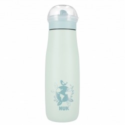 NUK 225328 Kubek ze stali nierdzewnej  500ml Mini +12m glob