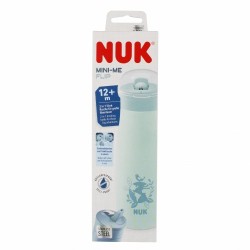 NUK 225328 Kubek ze stali nierdzewnej  500ml Mini +12m glob