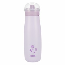 NUK 225329 Kubek ze stali nierdzewnej  500ml Mini +12m kwiat