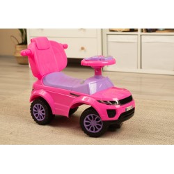 JEŹDZIK SPORT CAR PINK