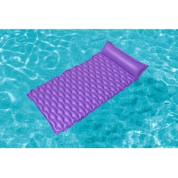 BESTWAY 44020 Dmuchany materac plażowy zwijany fioletowy 2,13x86