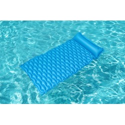 BESTWAY 44020 Dmuchany materac plażowy zwijany niebieski 2,13x86