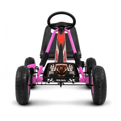 MILLY MALLY Gokart na pedały Thor Pink