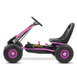 MILLY MALLY Gokart na pedały Thor Pink