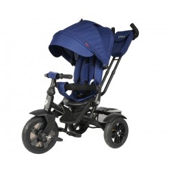 MILLY MALLY 5393 Qplay Rowerek trójkołowy Premium Navy/Blue