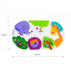 AKUKU A0655 Mata antypoślizgowa do wanny 69x39 cm