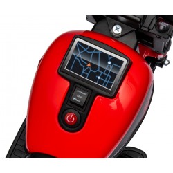 MILLY MALLY 5747 Pojazd na akumulator Motocykl Eagle Red