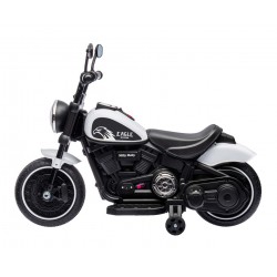 MILLY MALLY 5749 Pojazd na akumulator Motocykl Eagle White