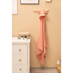 OKRYCIE KĄPIELOWE KRÓLIK 90X90 RÓŻOWY