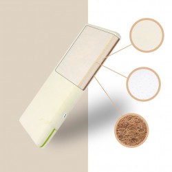 MATERAC LATEKS-PIANKA-KOKOS 90 X 40 ALOE VERA