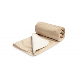 KOC BEŻOWY PLUSZ 80x100