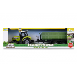 ARTYK 132933 Mini Farma Traktor z przyczepą