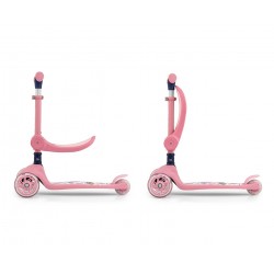 MILLY MALLY 5754 Hulajnoga Scooter FUZZY pink