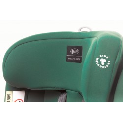 4 BABY Fotelik GO-FIX 76-150cm DARK GREEN I-SIZE