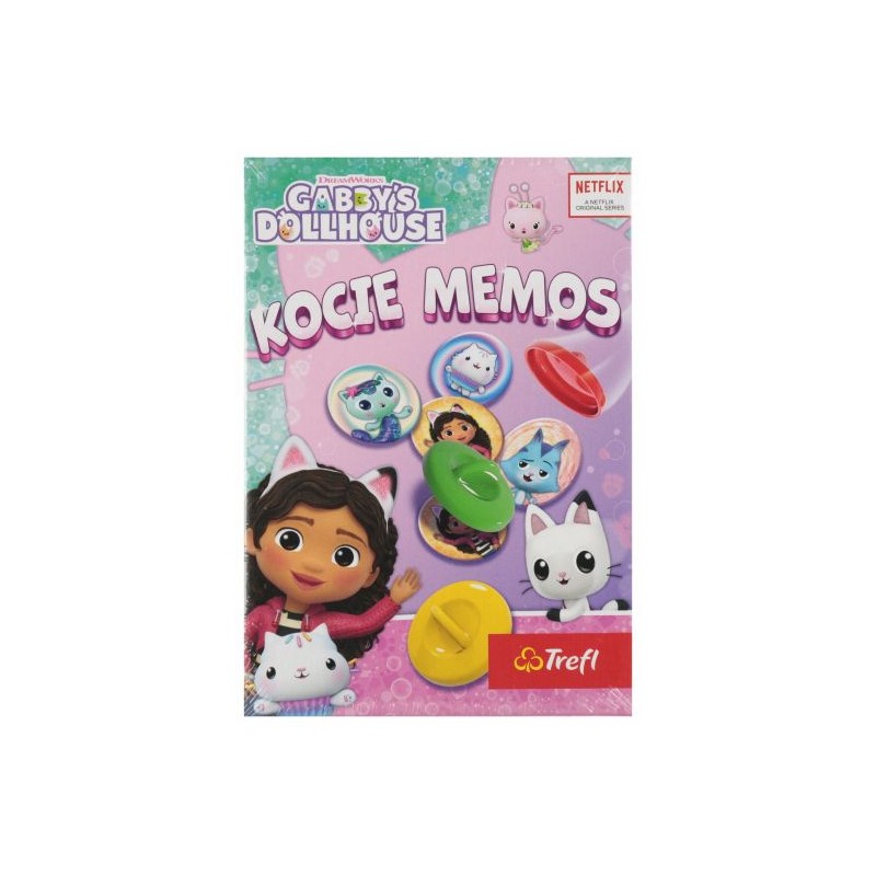 TREFL 02688 Kocie Memos Koci Domek Gabi