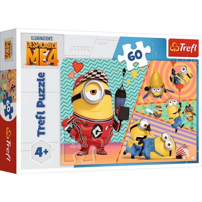 TREFL 17395 Puzzle 60 Wesołe Minionki