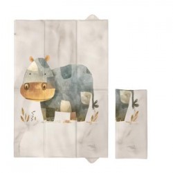 CEBA 305-000-780 Składana mata do przewijania 40x60 Basic Cosy Hippo