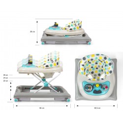 MILLY MALLY 3759 Chodzik dla dziecka Patrol Dots