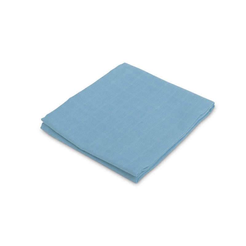 PIELUCHA MUŚLINOWA JEANS GŁADKI 70 X 80