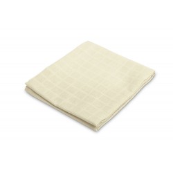 PIELUCHA MUŚLINOWA BEŻOWY GŁADKI 70 X 80