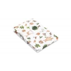 PRZEŚCIERADŁO DRUKOWANE SŁODKI LAS 60 X 120 CM