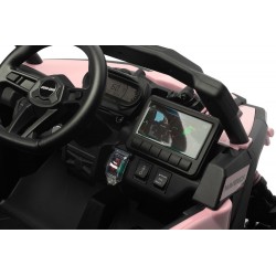 POJAZD AKUMULATOROWY MAVERICK LIGHT PINK