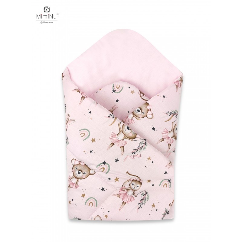 KIECZMERSKI Rożek niemowlęcy standard 75x75 cm MIMINU DESIGN Little Ballerina