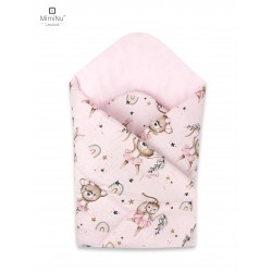 KIECZMERSKI Rożek niemowlęcy usztywniony 75x75 cm MIMINU DESIGN Little Ballerina bawełna 100%