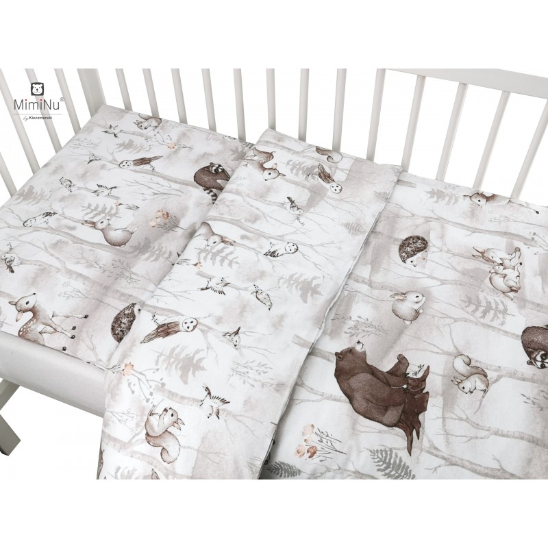 KIECZMERSKI Pościel C-2 100x135 cm MIMINU DESIGN Leśna Kraina bawełna 100%