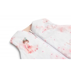 ŚPIWOREK OCIEPLANY XL WRÓŻKI RÓŻOWY TOG 2.5