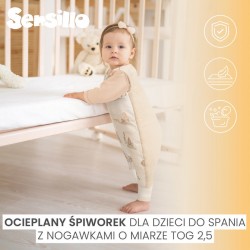 ŚPIWOREK OCIEPLANY XL WRÓŻKI RÓŻOWY TOG 2.5