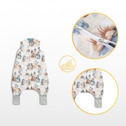 ŚPIWOREK OCIEPLANY XL WRÓŻKI RÓŻOWY TOG 2.5