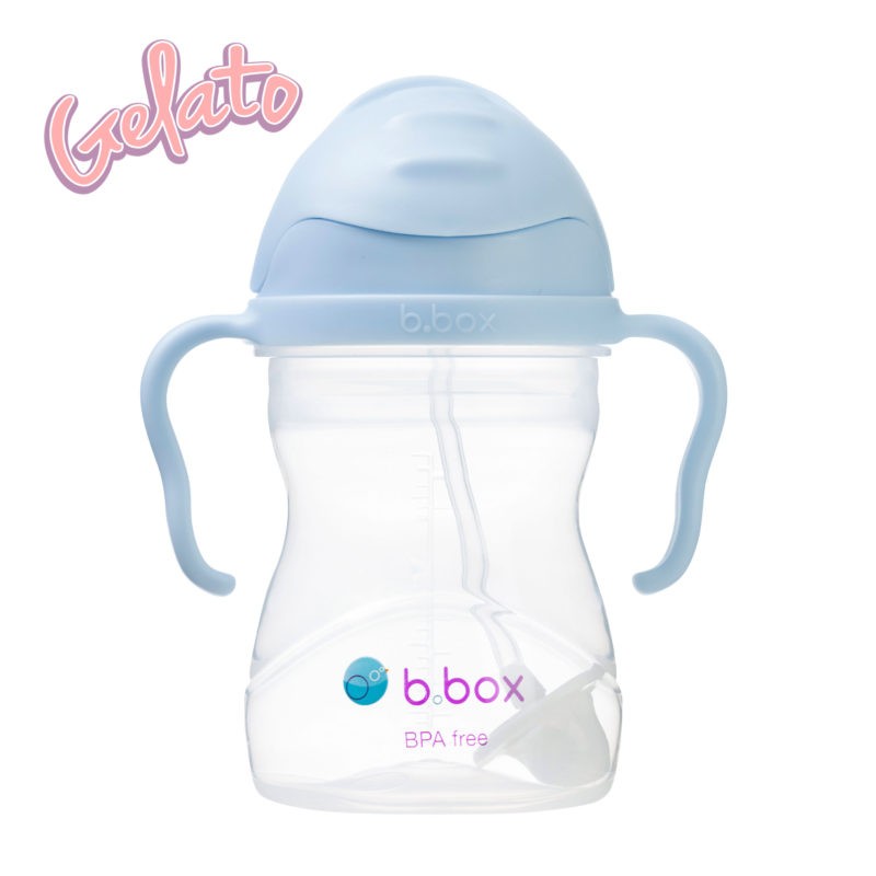 B.BOX BB0051 Bidon ze słomką 240 ml  Bubblegum
