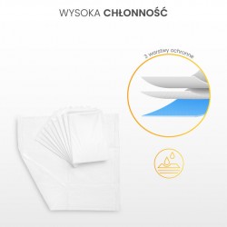 PODKŁAD 1-RAZOWY PREMIUM 60x60 OP 10 SZT