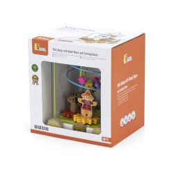 VIGA 44682 Labirynt przeplatanka do ciągnięcia 2w1