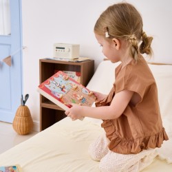 VIGA 44760 Drewniane Puzzle dźwiękowe Zespół Zwierzątek