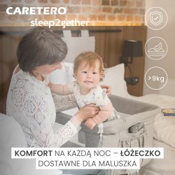 ŁÓŻECZKO SLEEP2GETHER BEIGE