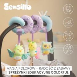 COLORFUL SPRĘŻYNKA EDUKACYJNA OŚMIORNICA