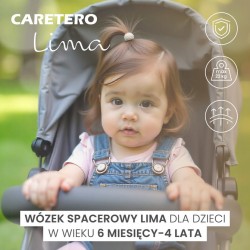 WÓZEK SPACEROWY LIMA GRAPHITE