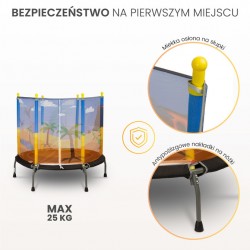 TRAMPOLINA DZIECIĘCA - DINO