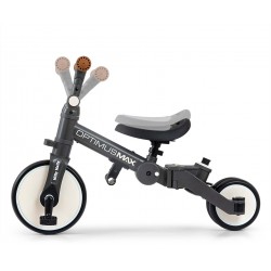 MILLY MALLY 6265 Rowerek 5w1 OPTIMUS MAX dark grey