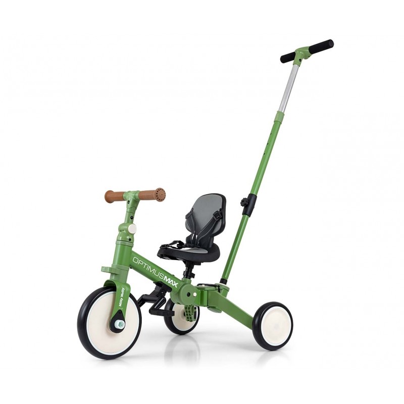 MILLY MALLY 6342  Rowerek 5w1 OPTIMUS MAX green