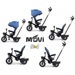 MILLY MALLY 6182 Rowerek trójkołowy Movi denim 5w1