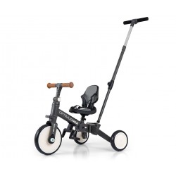 MILLY MALLY 6265 Rowerek 5w1 OPTIMUS MAX dark grey