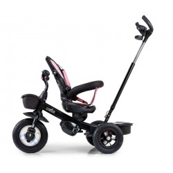 MILLY MALLY 6181 Rowerek trójkołowy Movi black-pink 5w1