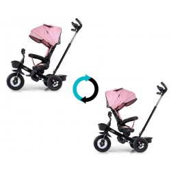 MILLY MALLY 6181 Rowerek trójkołowy Movi black-pink 5w1