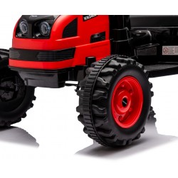 MILLY MALLY 5741  Pojazd na akumulator Traktor z przyczepą Farmer Red