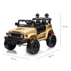MILLY MALLY 5731 Pojazd na akumulator Toyota FJ Cruiser Khaki