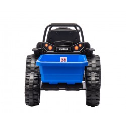 MILLY MALLY 5742 Pojazd na akumulator Traktor z przyczepą Farmer Blue